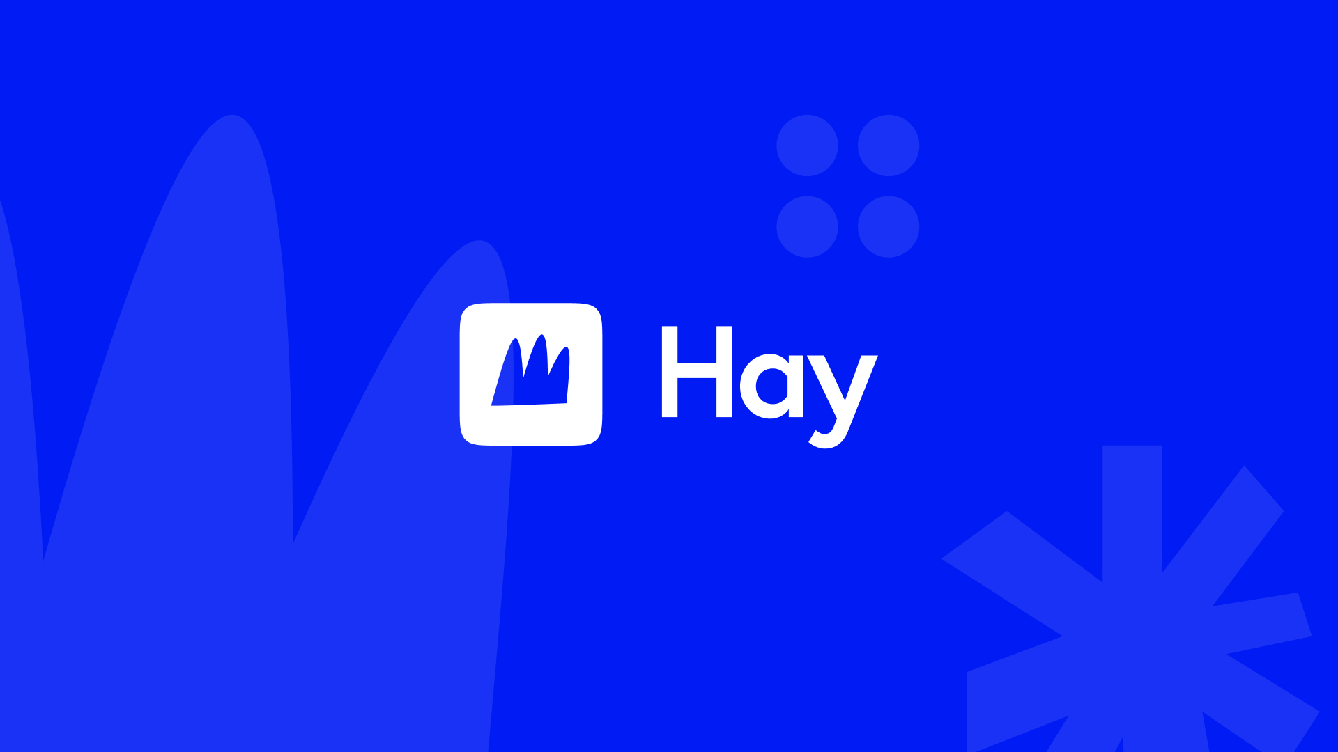 Welcome to the Hay Blog